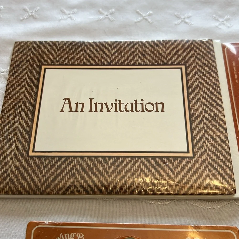 Hallmark & Drawing Board Misc Bundle of Written Invitations